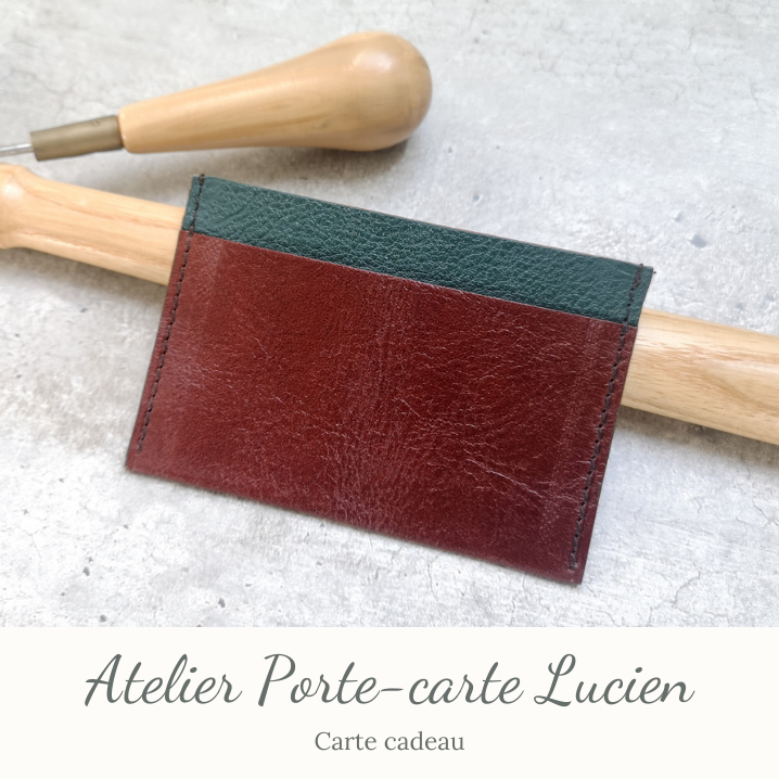Carte cadeau - Atelier Porte-carte Lucien
